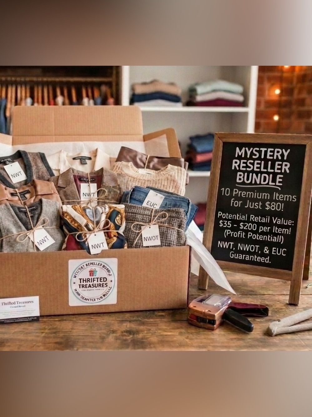 Mystery Reseller Bundle - 10 NWT, NWOT, & EUC Items
